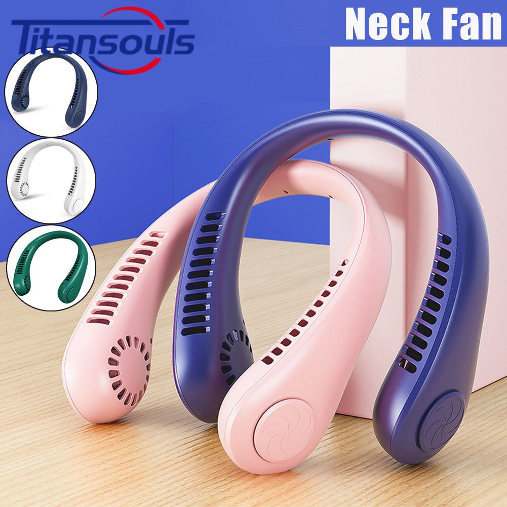 Sẵn Sàng✅⭐Sẵn Sàng Cổ⭐Mini Quạt Không Cánh Bladeless Fan Treo Cổ Thể Thao Điều Hòa Quạt Thông Gió USB Sạc Quạt Không Cánh Bladeless Fan Im Lặng Thể Thao Ngoài Trời Cao Cấp TTS