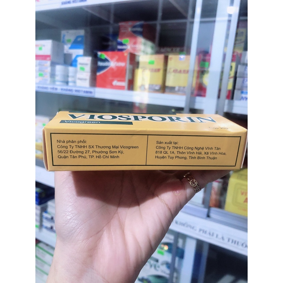 KEM BÔI DA VIOSPORIN 20G