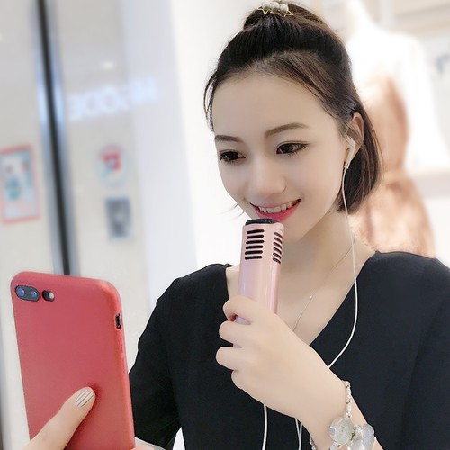 [Mã ELHACE giảm 4% đơn 300K] Micro Karaoke Livestream Thu Âm C7 Âm Thanh Chuyên Nghiệp + Tặng Tai Nghe