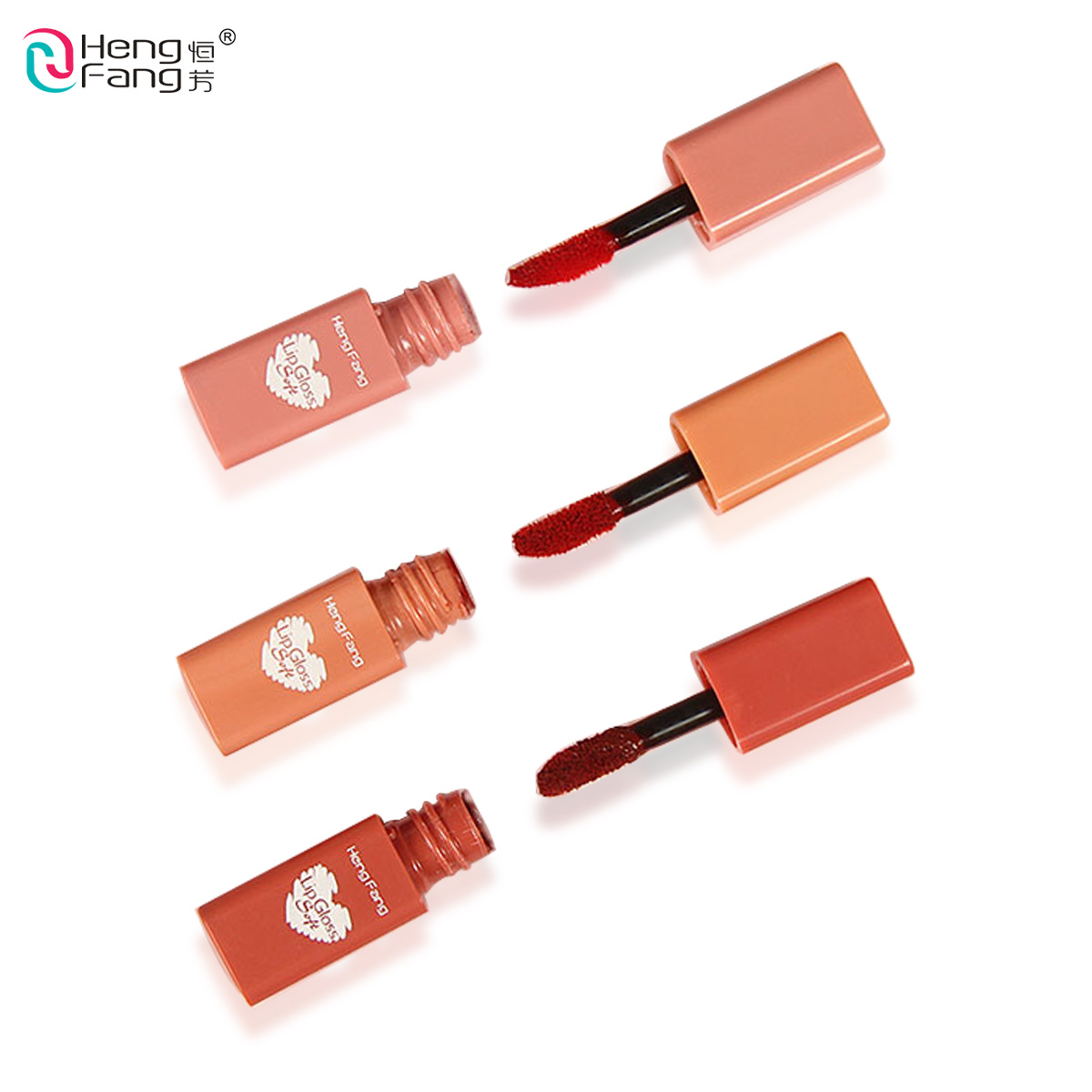 Bộ 3 son môi HengFang chống dính thành cốc thiết kế nhỏ gọn đáng yêu | BigBuy360 - bigbuy360.vn