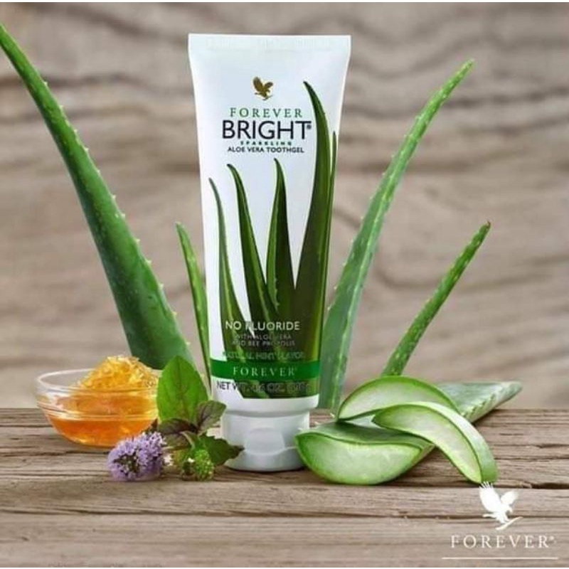 Forever Bright Toothgel 028 FLP/ Kem đánh răng Lô Hội Aloe Vera.