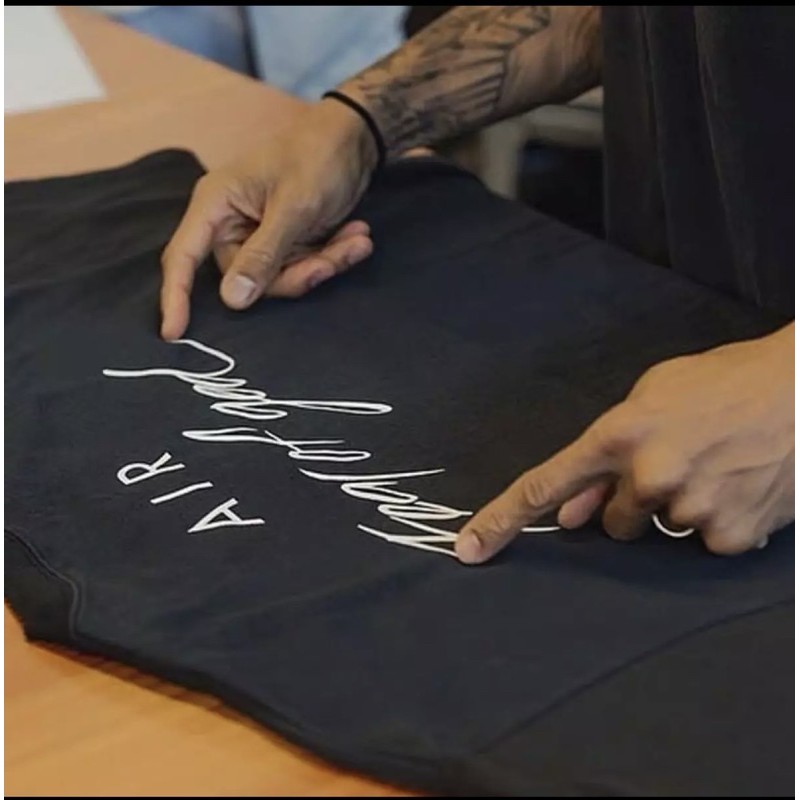 Áo thun tay lỡ Fear of god Air, áo cotton nam nữ unisex | BigBuy360 - bigbuy360.vn