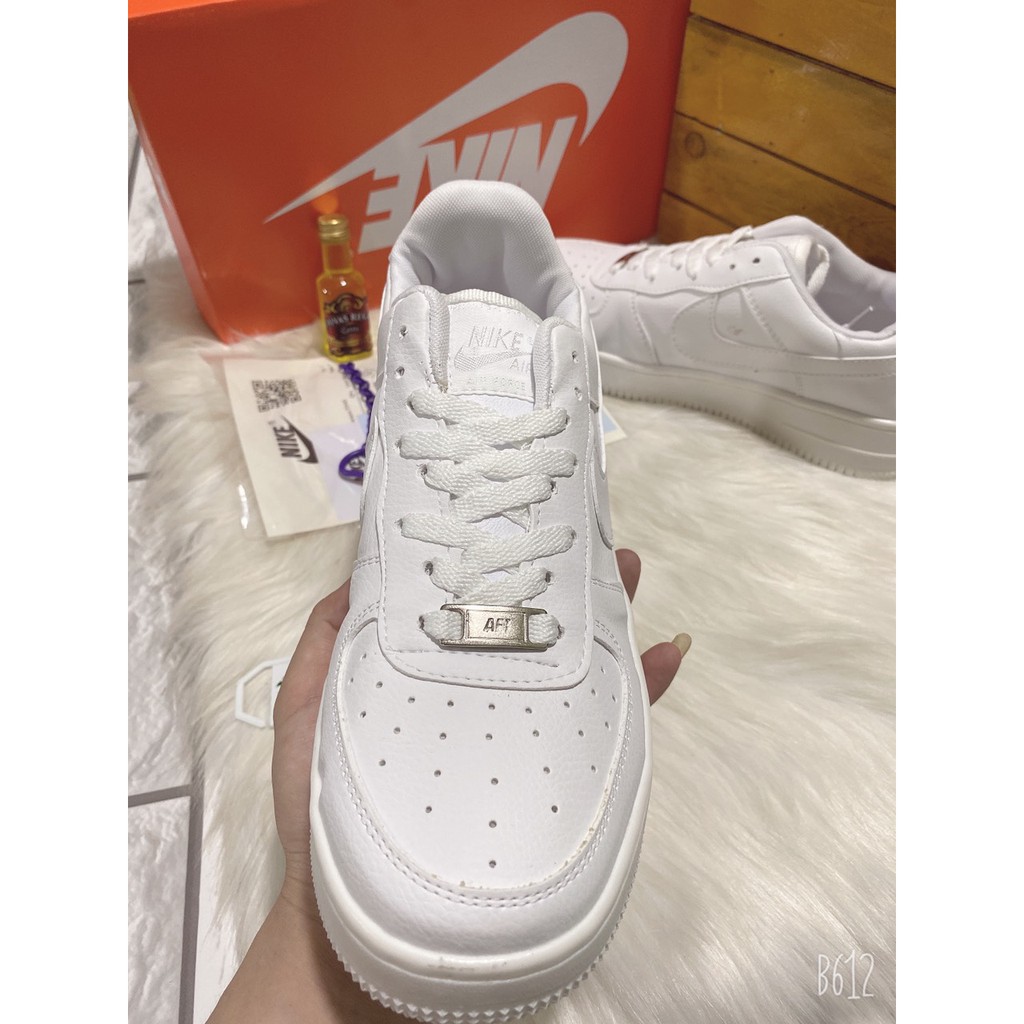 Giày Thể thao AF1 trắng đẹp - Giày sneaker Air Force 1 nam nữ full box bill