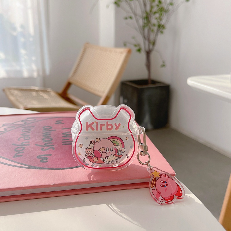 Vỏ Bảo Vệ Hộp Sạc Tai Nghe Trong Suốt Họa Tiết Hoạt Hình Chú Gấu / Hoa Tulip Cho Disney P1 Q33 P10 F2 F9