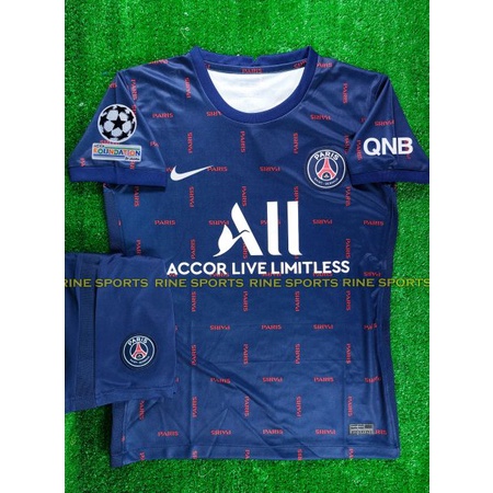 Hàng Thailand Super Bộ áo bóng đá PSG – Paris Saint Germain xanhđen hàng Super thailand 2021-2022