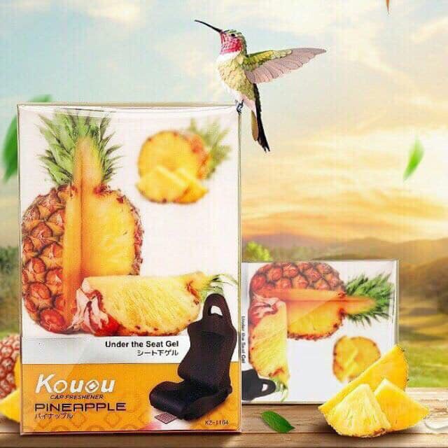 Sáp thơm hương dứa - sáp dứa trên xe ô tô MinhThu Auto Nội thất và các sản phẩm chăm sóc xe