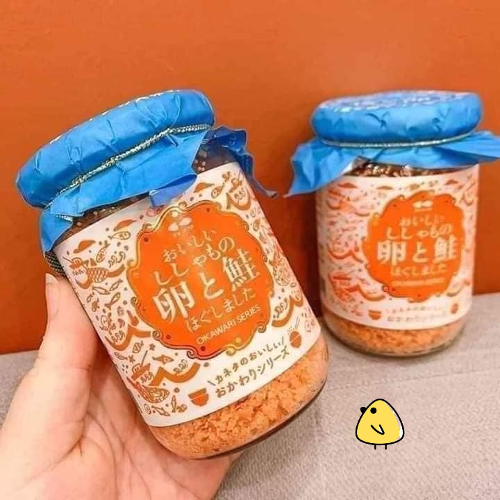 Ruốc Cá Hồi Trứng Cá Tuyết Cho Bé Ăn Dặm Bổ Sung Omega Thơm Ngon Hấp Dẫn Tiện Lợi