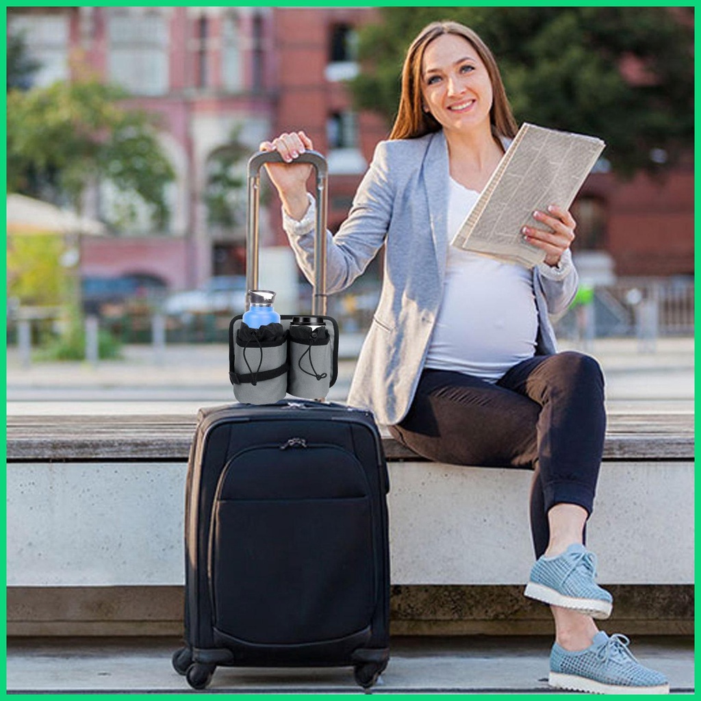 Giá Đỡ Chai Nước Gắn Vali Tiện Dụng Cho Du Lịch