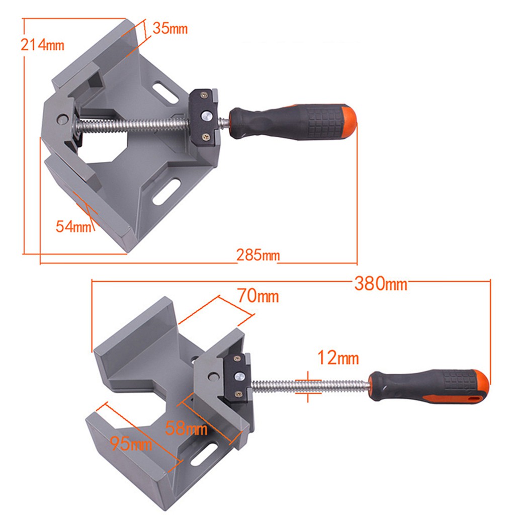 Ê tô kẹp vuông góc-eto góc vuông size lớn