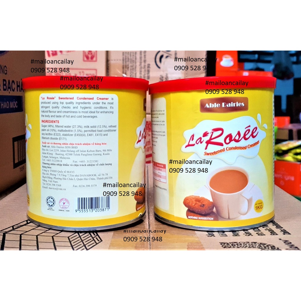 Sữa đặc Vàng La Rosee 1kg