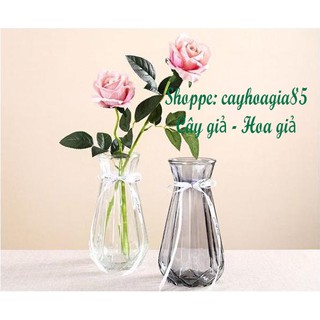 Bình Cắm Hoa Thủy Tinh Thắt Nơ_LG02