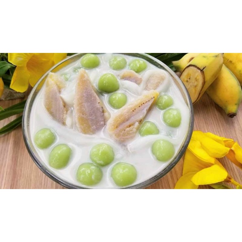 59k 500gr Trân Châu nhân dừa lá dứa(giao nhanh TP HCM)