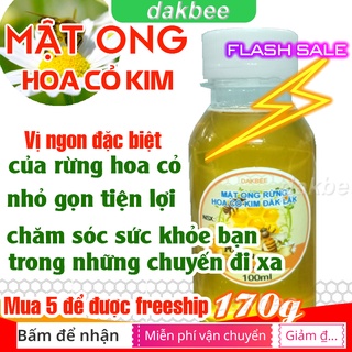100ml mật ong rừng hoa cỏ kim nguyên chất - tăng cường sức khỏe, sức đề kháng cho cơ thể - dakbee