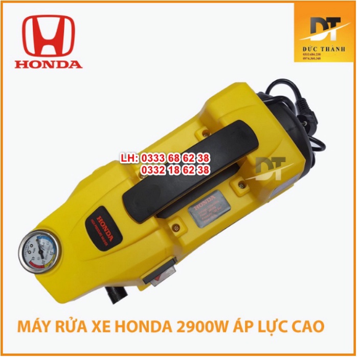 Siêu hot Máy rửa xe mini HONDA vàng áp lực 2900W - 3500W