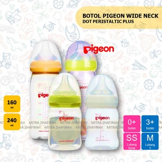 Image of ✅MZ✅ Botol Susu Pigeon WIDE NECK 160 ml - Botol Susu Pigeon WIDE NECK 240 ml