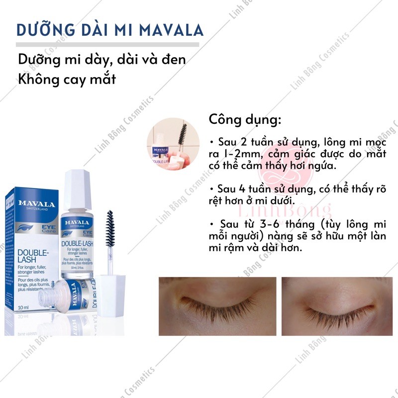TINH CHẤT DƯỠNG DÀI MI MAVALA DOUBLE-LASH