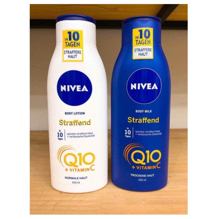 Dưỡng thể trắng da Nivea Q10 Hautstraffende nội địa Đức cấp ẩm chăm sóc da - Shop Viloet