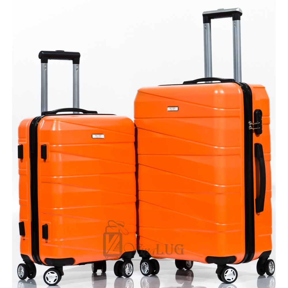 Vali ABS+ PC Vinalug S902-ORANGE , chống bể chống va đập, đúng hàng việt nam sản xuất nhựa an toàn