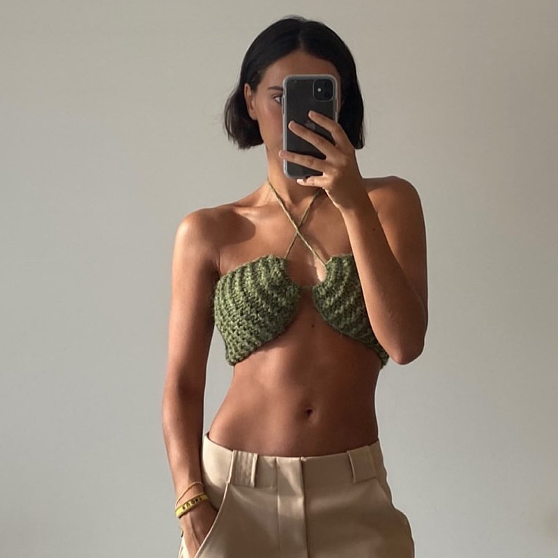 Áo Dệt Kim DUNEA Thiết Kế Hở Lưng Thời Trang Quyến Rũ Cho Nữ | BigBuy360 - bigbuy360.vn