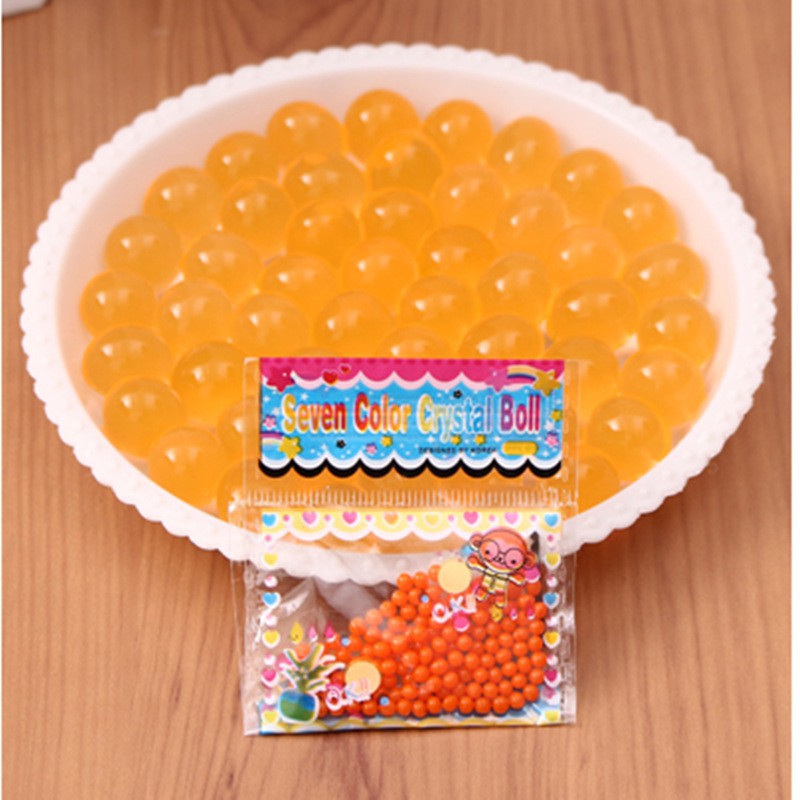 Gói 200 vHạt nở,hạt tinh thể nguyên liệu làm slime-Hạt nở giữ ẩm trồng cây thủy canh