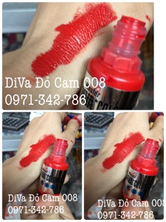 Mực môi đỏ cam , đỏ tươi , hồng