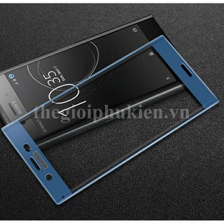 Dán kính cường lực 4D màu full toàn bộ màn hình cho Sony Xperia XZ Premium