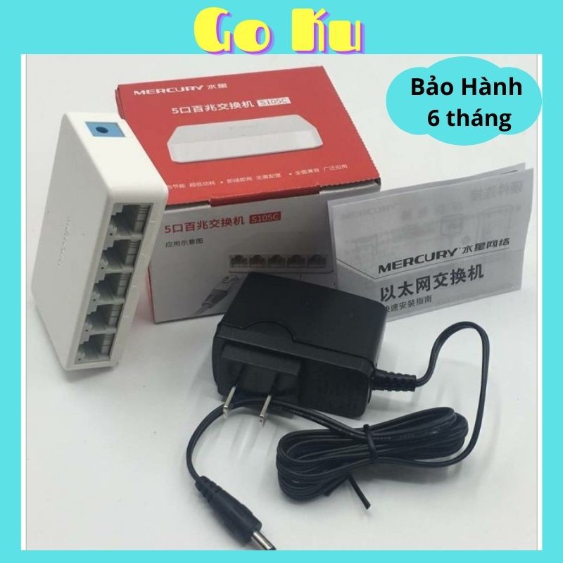 Bộ Chia Mạng Switch Mercury 5 cổng , 8 cổng port Gigabit S105C S108C SG105C SG108C - Go Ku
