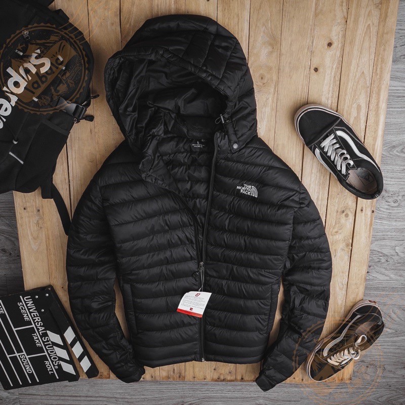 Áo Phao Nam Xuất Khẩu TNF BigSize [55-120kg] cao cấp- Siêu Nhẹ, Siêu Ấm - Áo Chống Nước, Cản Gió Tốt