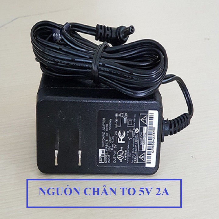 Combo 10 Nguồn Adapter 5V-2A Chân To