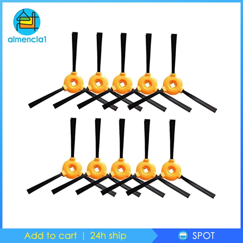 Set 10 chổi bên 3 cánh tay cho robot hút bụi Eufy 11