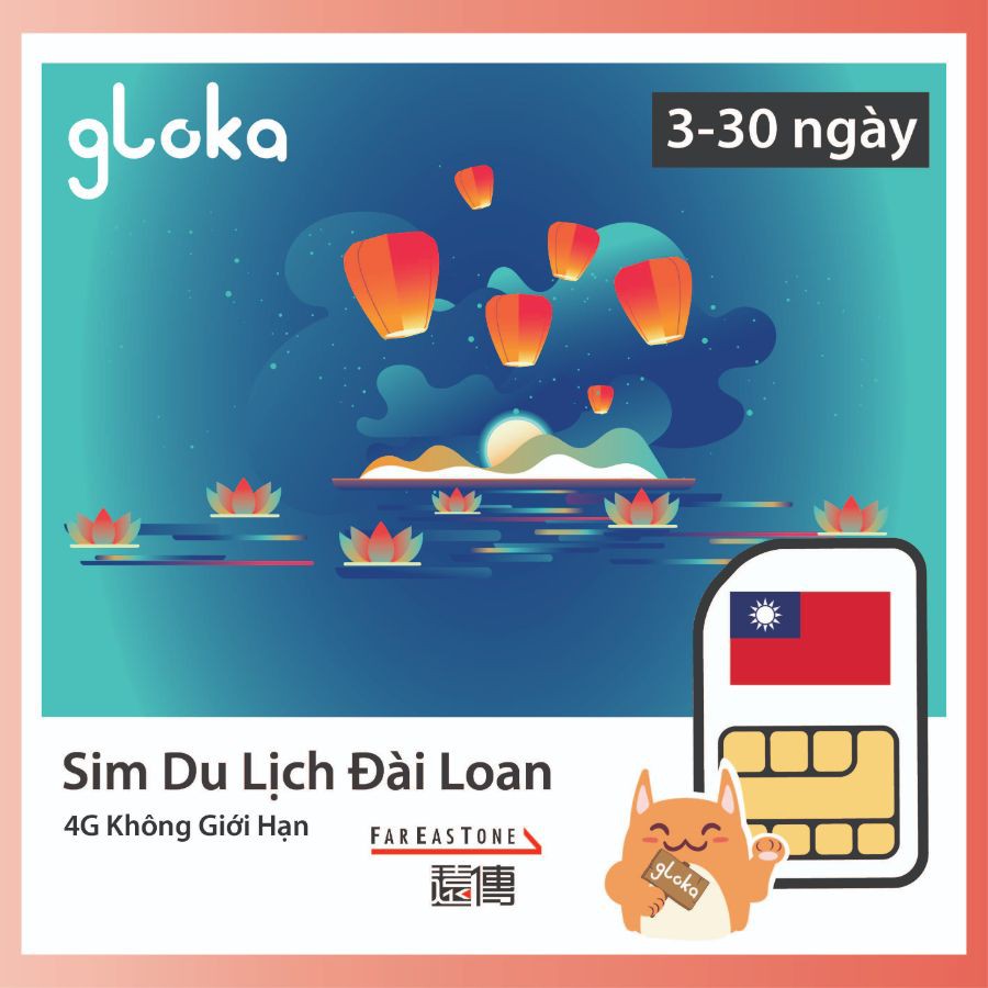 Sim Đài Loan 1000GB 3-30 Ngày