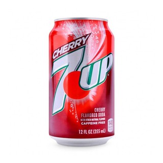 7up Cherry Mỹ 355ml  thùng 12 lon