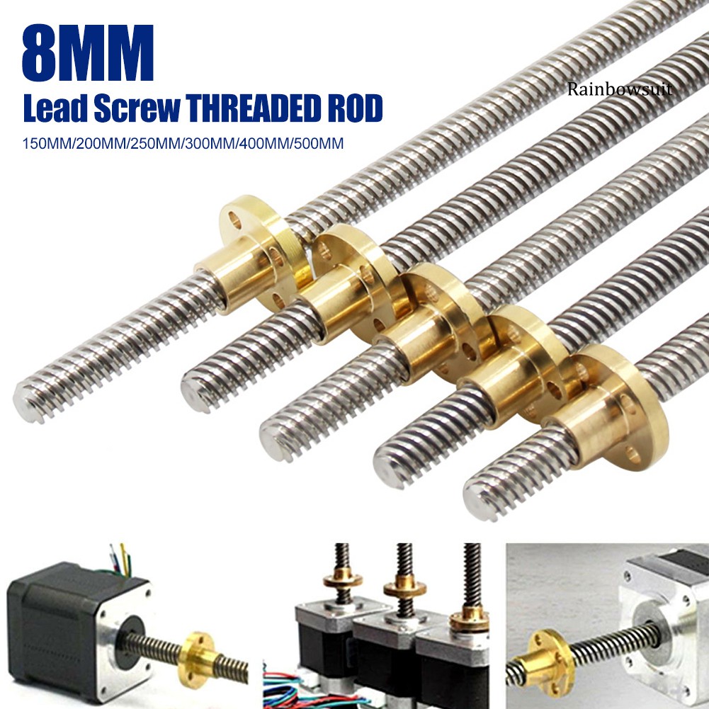 Thanh Nối Động Cơ Bước Rb-150-500Mm Cho Máy In 3d T8