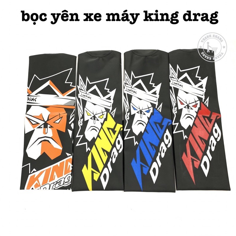 Bọc Yên Da Yên Xe Máy King Drag In Sắc Nét Bền Đẹp