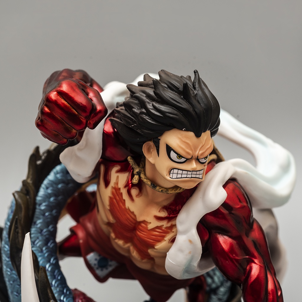 Mô hình One Piece Luffy Gear 4 battle tứ hoàng Kaido dạng rồng  - Mô hình trang trí One Piece Haki Shop