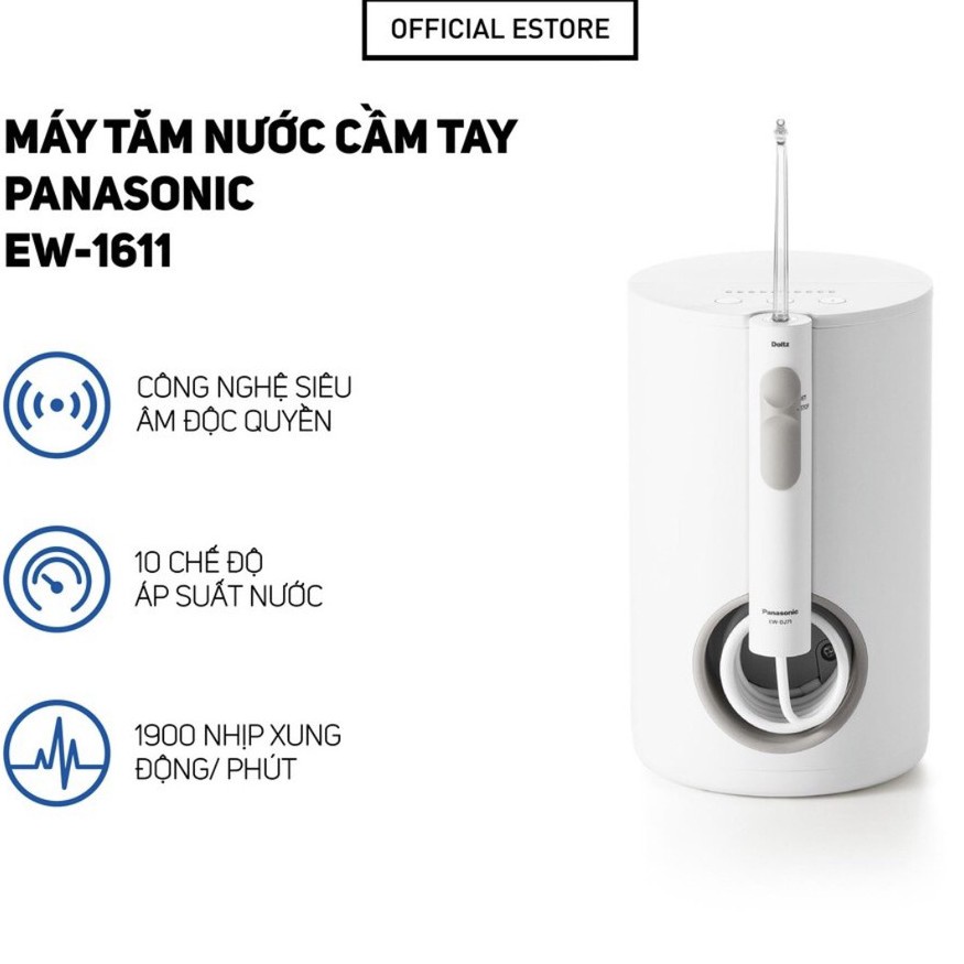 Tăm nước cố định Panasonic EW1611 - Chỉ thêm nước 1 lần mỗi khi sử dụng