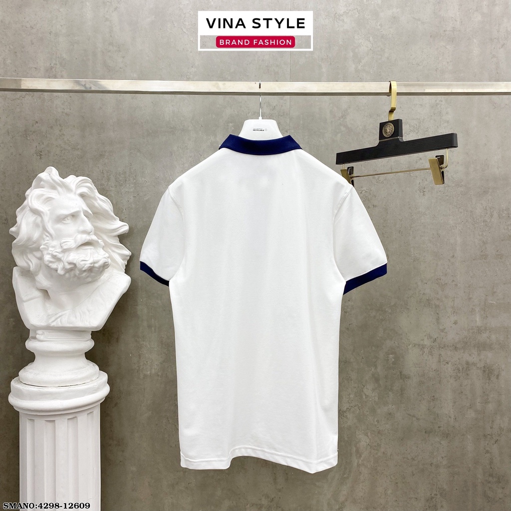 Áo Polo Hoạ Tiết GC - Áo phông Cổ Bẻ The North Face GC 3 Màu Đen Trắng Be