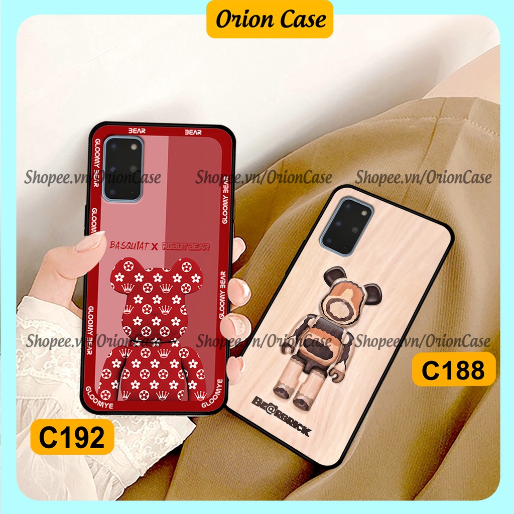 Ốp lưng Samsung S20 - S20Fe - S20 Plus - S20+ / S20 Ultra in hình bearbrick 3D thời trang, cá tính. ốp chống sốc