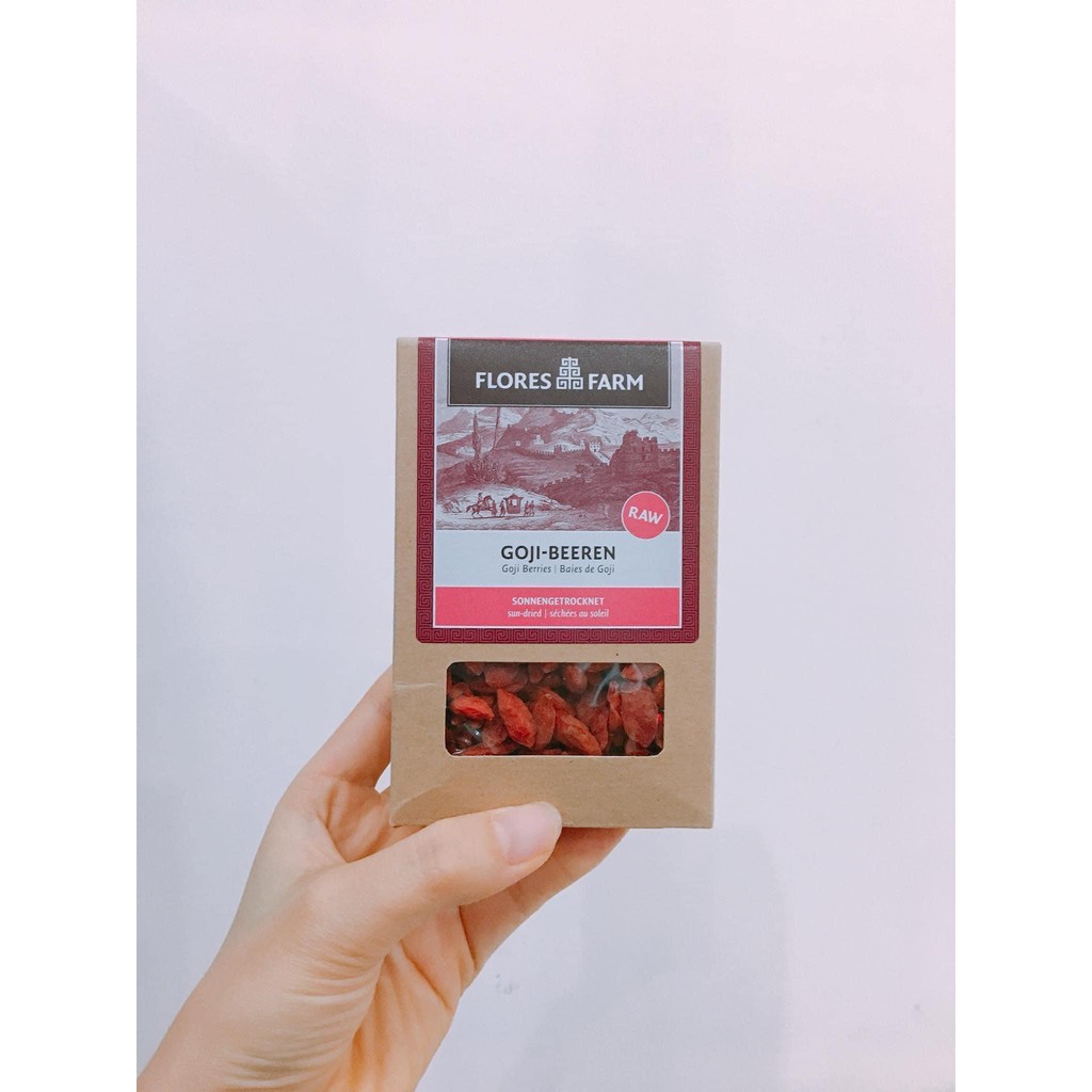 Kỳ tử hữu cơ Flores Farm 100g