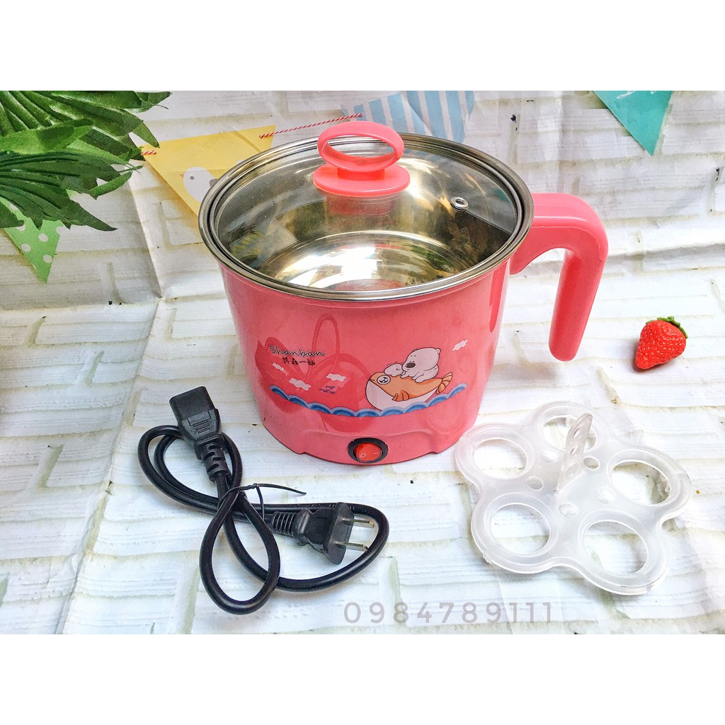 [Mã SKAMCLU9 giảm 10% đơn 100K] CA LẨU MINI ĐA NĂNG. 1,8L