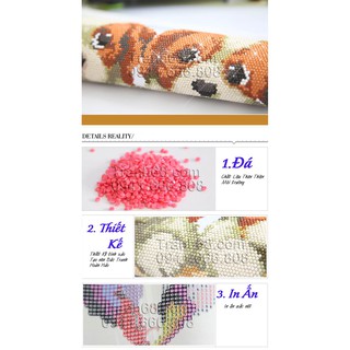 TRANH ĐÍNH ĐÁ TỨ QUÝ (vochuoishop)