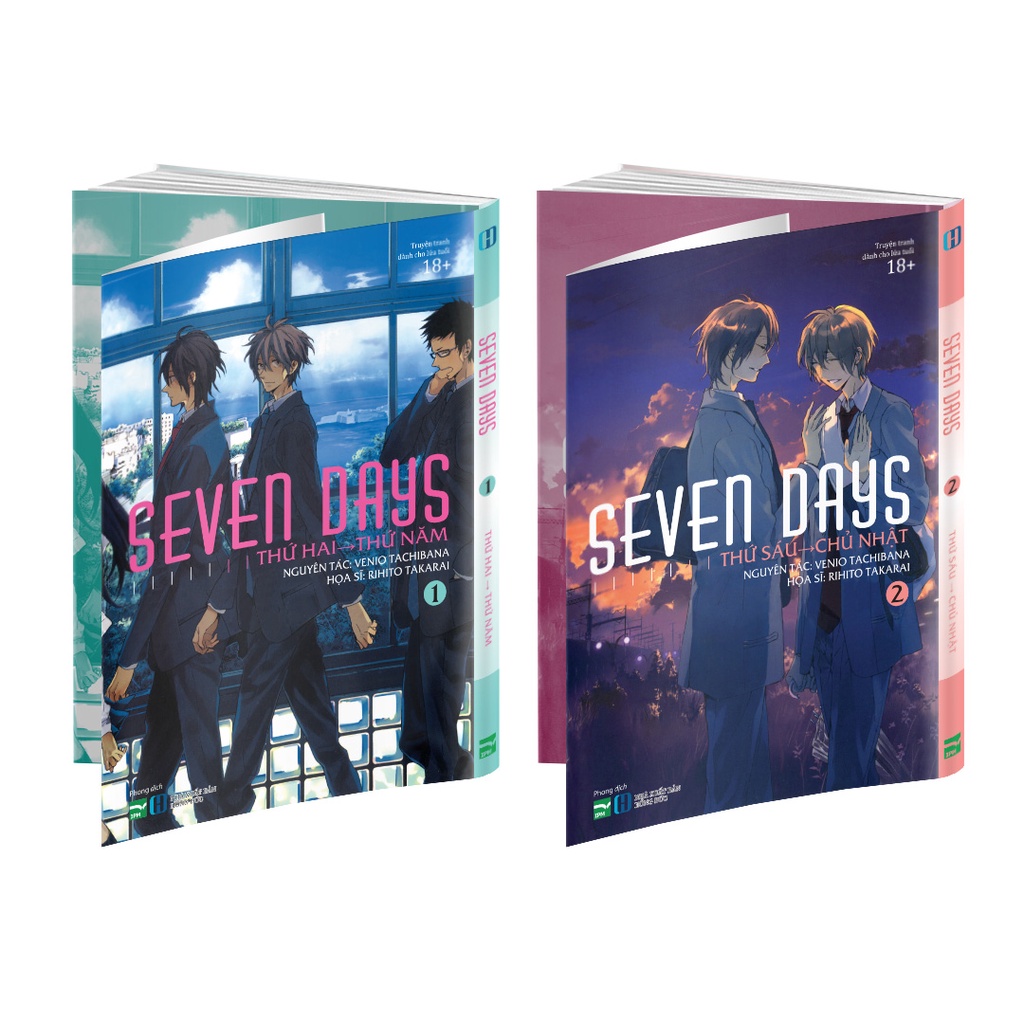 Sách Seven Day ( Tập 1 + Tập 2) Bản Thường