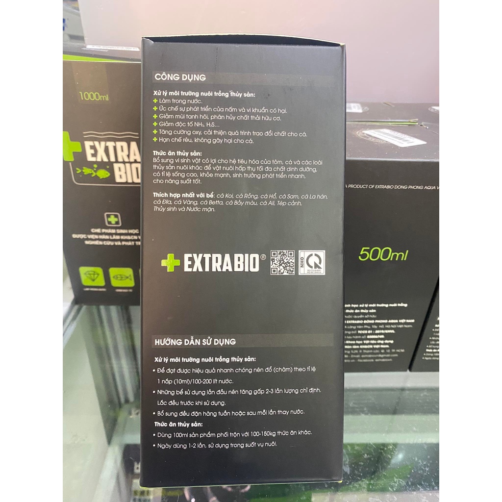 Vi Sinh Bể Cá ExtraBio - Lọ 125ml