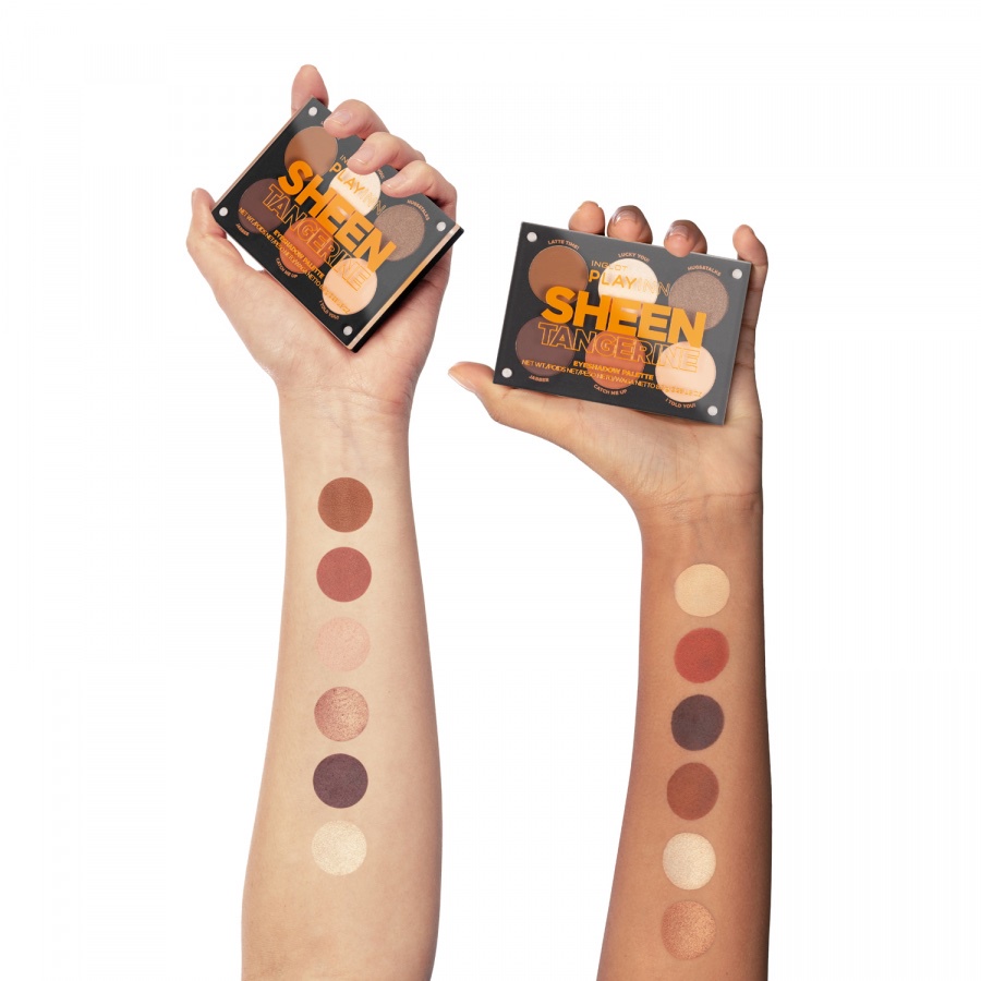 Bảng màu mắt độc đáo, sáng tạo độc đáo Sheen Tangerine Play Inn Inglot