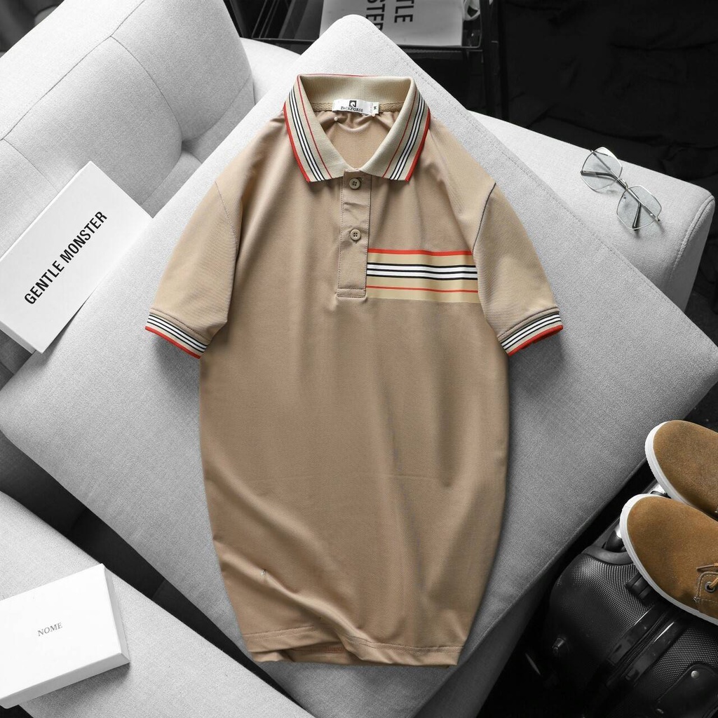 Áo Polo, áo thun nam cao cấp cổ bẻ phối UP SIZE XXXL 95kg  form ôm dáng chuẩn đẹp chất thun lạnh cotton thoáng mát