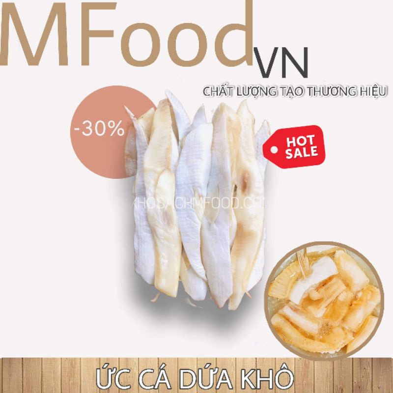 Ức cá dứa khô 500gr