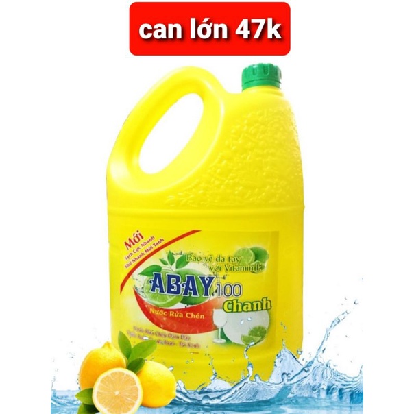 [ Giao Hỏa Tốc ] Nước Rửa Chén Hương Chanh 4Kg.