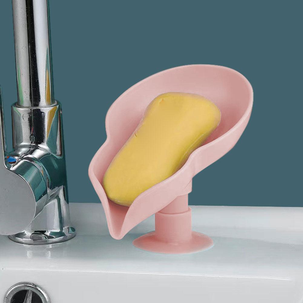 Hộp Đựng Xà Phòng Gắn Tường Bằng Nhựa Sáng Tạo Cho Phòng Tắm C1Y2