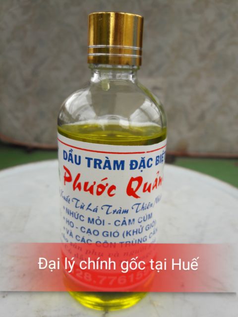 Dầu tràm Huế thương hiệu Phước Quảng
