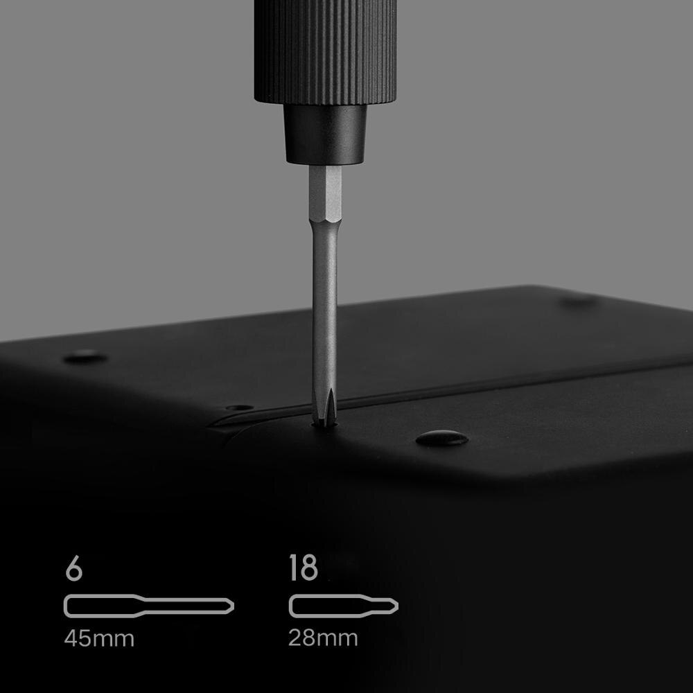 Bộ Tua Vít Điện Từ Tính Chính Xác Xiaomi Mijia Electric Precision Screwdriver Kit 2 24 Precision Magnetic Bits Alluminum Box